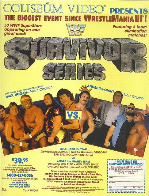 WWF Серии на выживание  (1987)