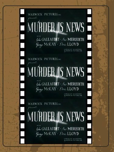 Murder Is News  (1937)