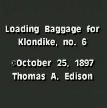 Loading Baggage for Klondike  (1897)
