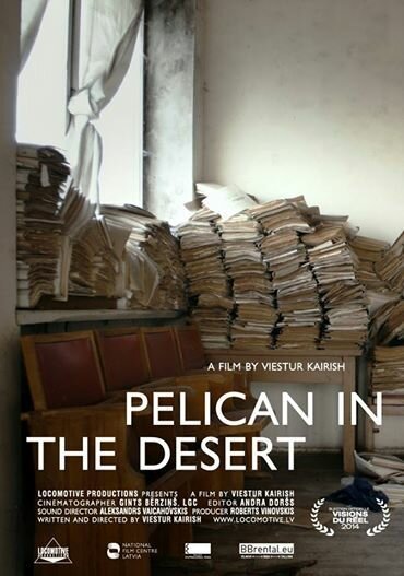Пеликан в пустыне