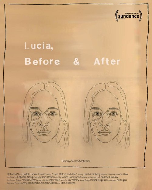 Лючия, до и после
