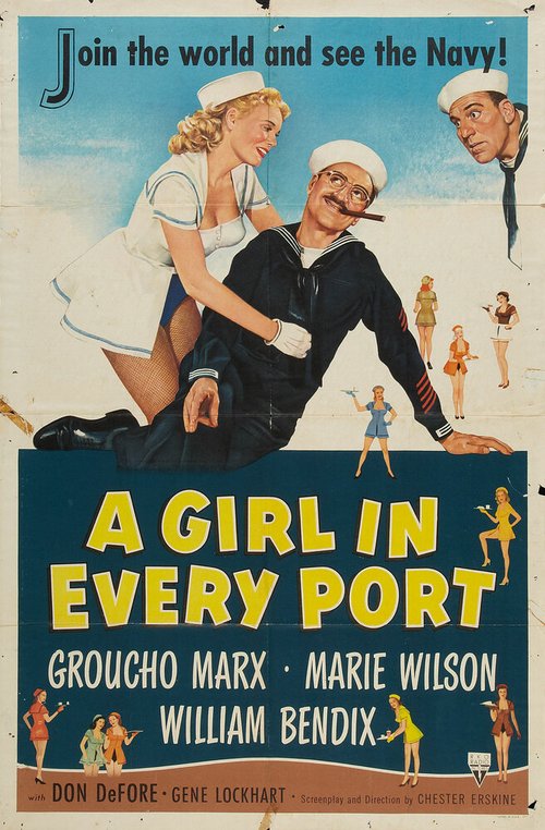 Девушка в каждом порту  (1952)