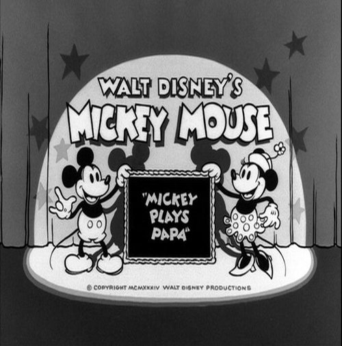Mickey Plays Papa  (1934)