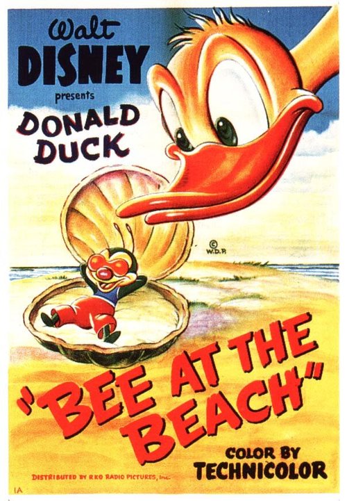 Пчела на пляже  (1950)