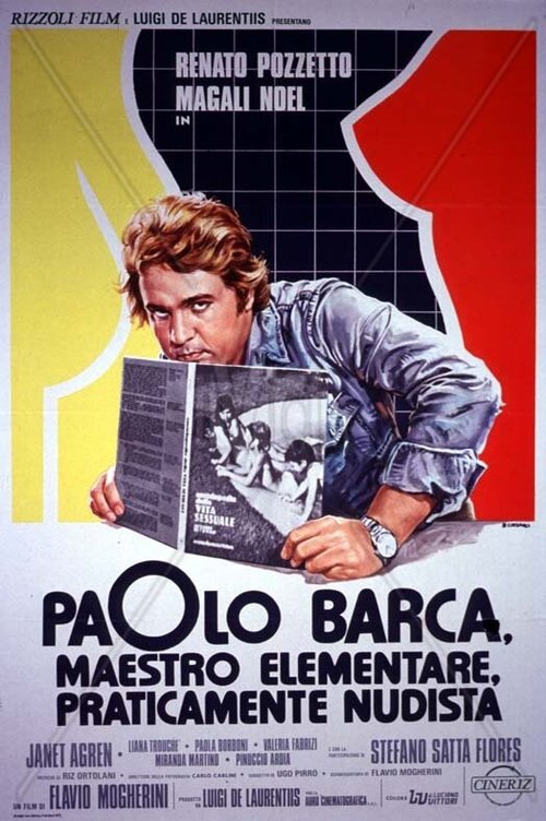 Паоло Барка — учитель начальной школы, практикующий нудизм  (1975)