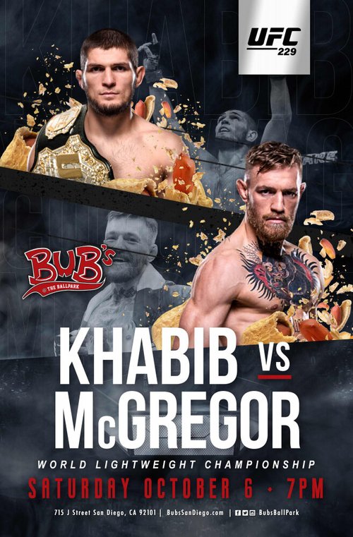 UFC 229: Khabib vs McGregor  (2018)